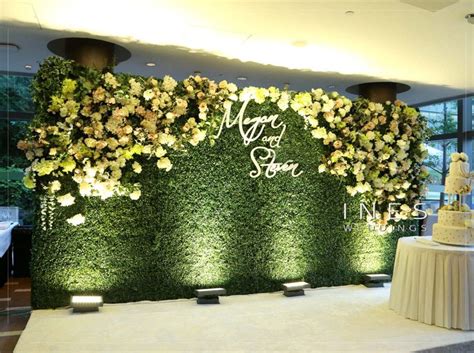 Flower Wall Wedding Backdrop