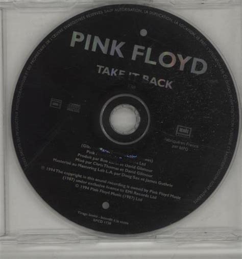 Pink Floyd Take It Back Records, LPs, Vinyl and CDs - MusicStack