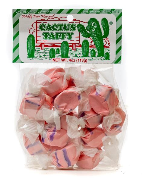 Amazon.com : Cactus Candy Company - Prickly Pear Taffy | Made with ...