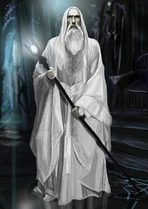 Saruman The White also himself called "The Multicolor" | The hobbit ...