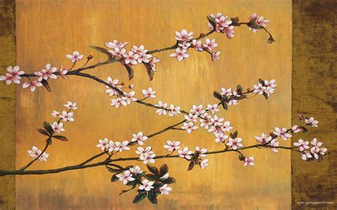 Japanese Cherry Blossom Art Wallpapers - Top Free Japanese Cherry Blossom Art Backgrounds ...