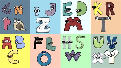 Alphabet Lore Printables