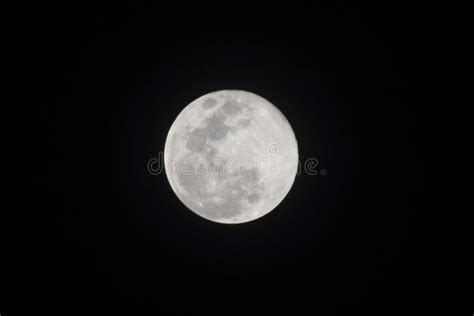 Full Moon On A Black Background. Stock Photo - Image of close, celestial: 91004434