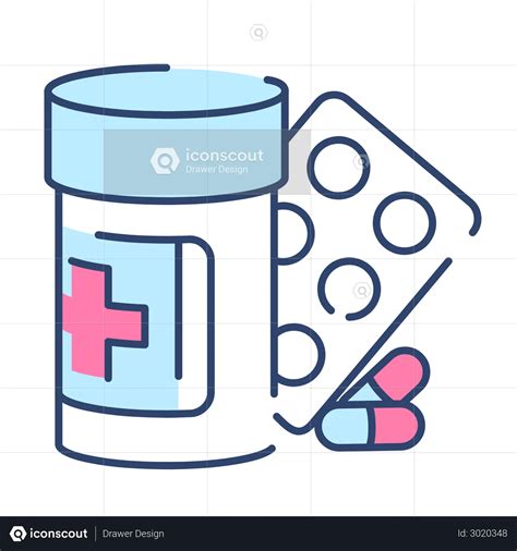 Medication Animated Icon download in JSON, LOTTIE or MP4 format