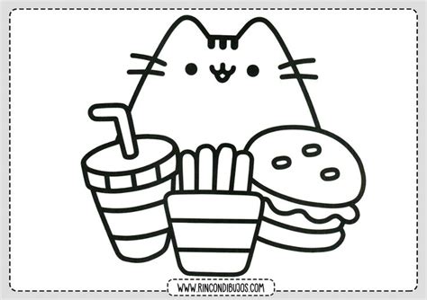 Dibujo Kawaii Gatito Colorear - Rincon Dibujos | Páginas para colorir para adultos, Desenhos ...