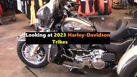 2023 Harley-Davidson Trikes - YouTube