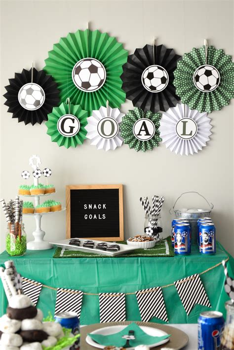 How to Plan a "Goal Worthy" Soccer Themed Party - Southern Made Simple