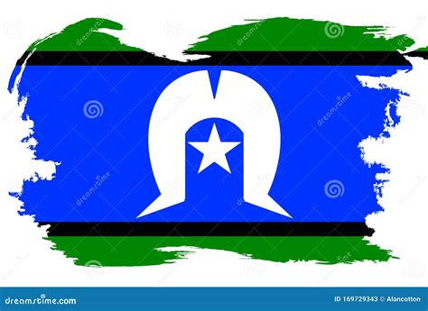 Torres Strait Islander Flag Border Grunge Stock Vector - Illustration of border, state: 169729343