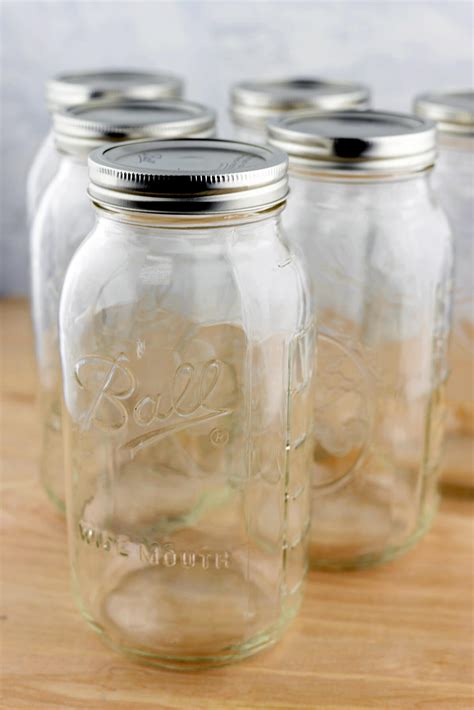 6 Half Gallon Mason Jars Ball Canning Jars Wide Mouth