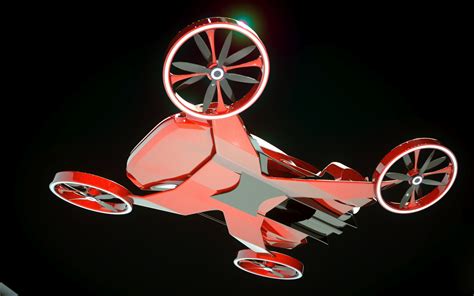 Car copter 3D model - TurboSquid 1557919