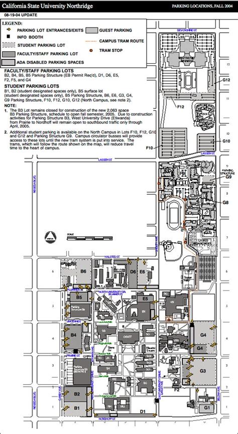 CSUN Campus Map