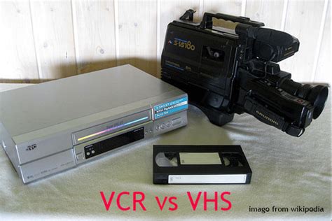 VCR vs VHS: Complete Comparison on Their Differences