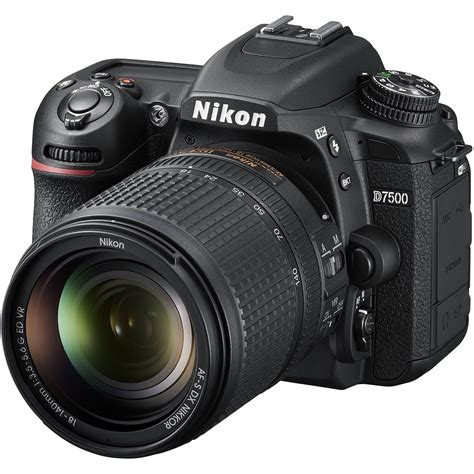 Nikon D7500 DSLR Camera with 18-140mm Lens 1582 B&H Photo Video