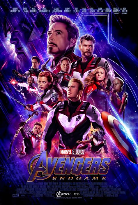 Avengers Endgame poster W/ Quantum Suits by Maxuelzombie on DeviantArt