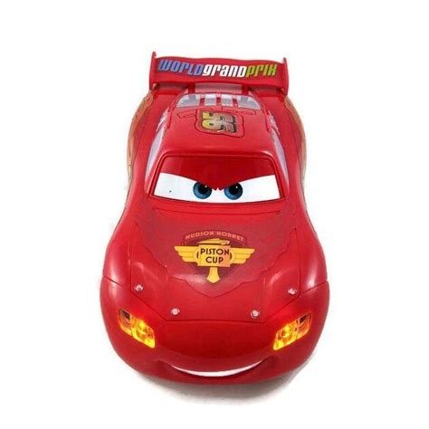 Disney Pixar Cars Lightning McQueen Talking Toy 8" Inches | #1931663511