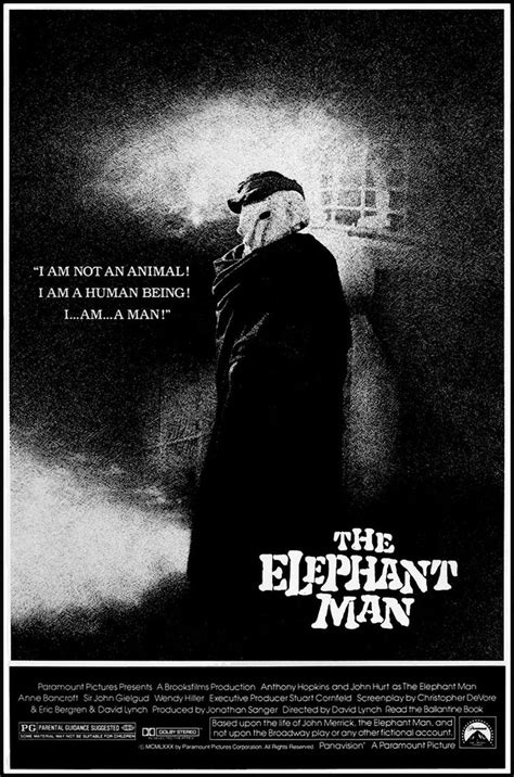 The Elephant Man - 1980 | The elephant man, Man movies, Good movies