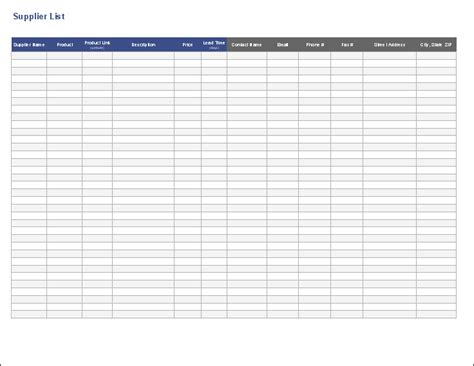 Inventory Control Template - Stock Inventory Control Spreadsheet