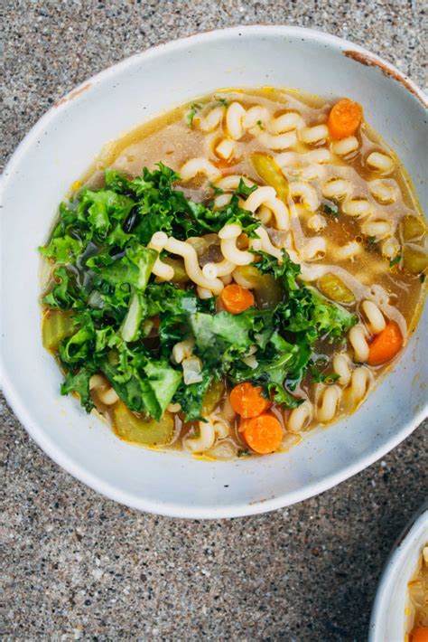 One-Pot Chicory Greens Soup | Well and Full