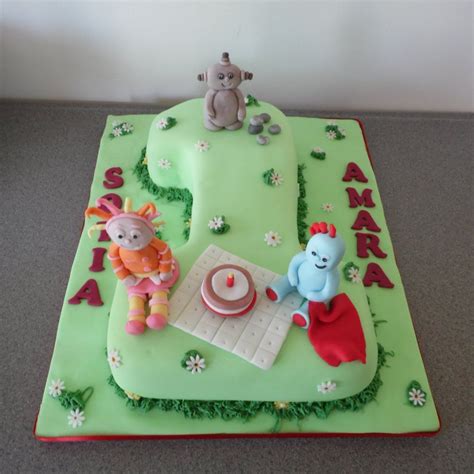 Handmade Edibe In the Night Garden, Iggle Piggle, Upsy Daisy, Macca ...