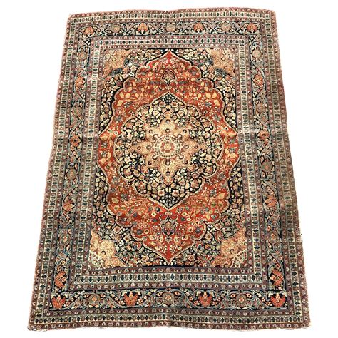 Fine Tabriz Rug at 1stDibs