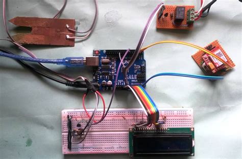 Arduino based Automatic Plant Irrigation System with Message Alert