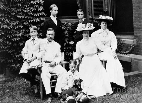 Theodore Roosevelt Family Photograph by Granger