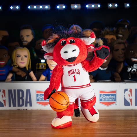 Bleacher Creatures Chicago Bulls Benny The Bull 10" Plush Figure- A Mascot for Play or Display ...