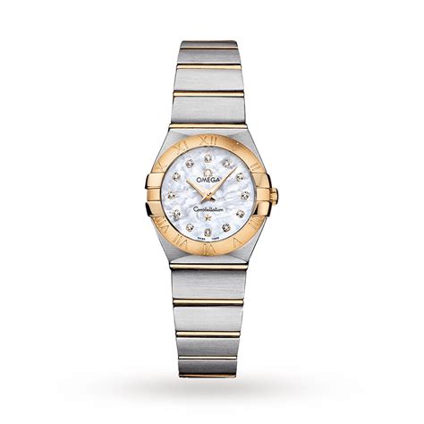 Omega Constellation Ladies 24mm Quartz Diamond Dot Ladies Watch O12320246055002 | Watches Of ...