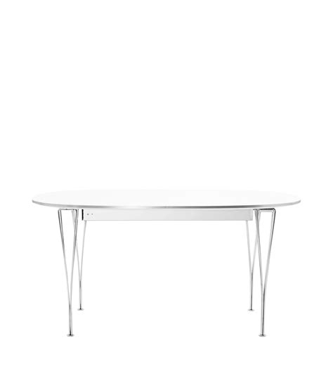 SUPER-ELLIPTICAL™ EXTENSION TABLE, SPAN LEGS | Table design, Table extension, Rectangular table