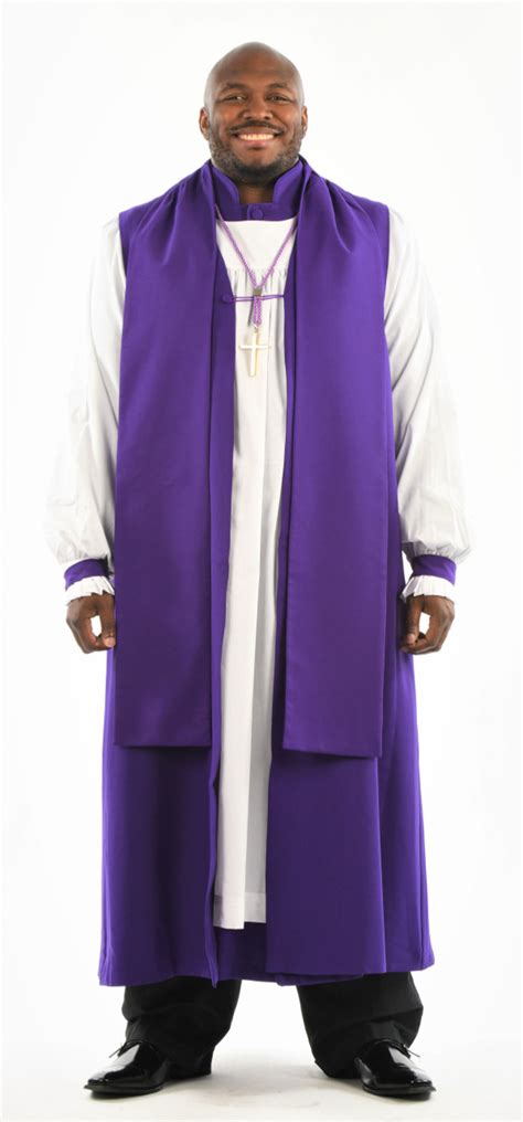 Red Men's Bishop 8 piece Vestment Set: Robe, Cincture, Rochet & More