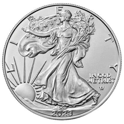 2023 1 oz American Silver Eagle Coin (BU) - Hero Bullion