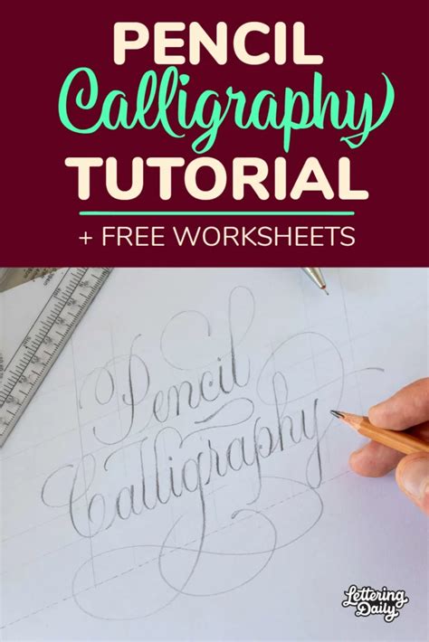 Calligraphy Writing Styles, How To Do Calligraphy, Pencil Calligraphy ...
