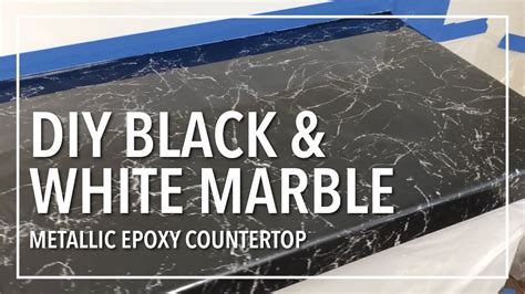 diy faux black marble countertops - Granville Gatlin