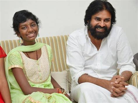 Pawan Kalyan Spends Time With Young Fan and Family