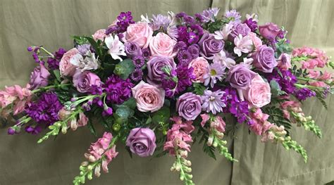 21 Funeral Flowers From Interflora - ideacoration.co | Funeral flower arrangements, Casket ...