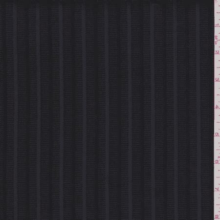 Black/Charcoal Satin Stripe Cotton Suiting, Fabric Sold By the Yard - Walmart.com