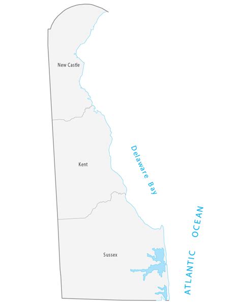 Delaware County Map - GIS Geography