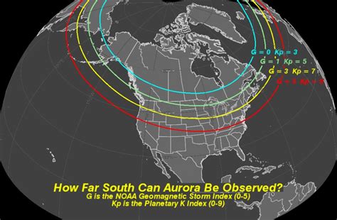 Moderate Geomagnetic Storm Continues: As Kp Goes Up, Aurora Moves South