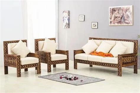 Wooden Brown Sheesham Antique Sofa Set, Hall, Size: 5 Seater at Rs 42000/set in Sikar