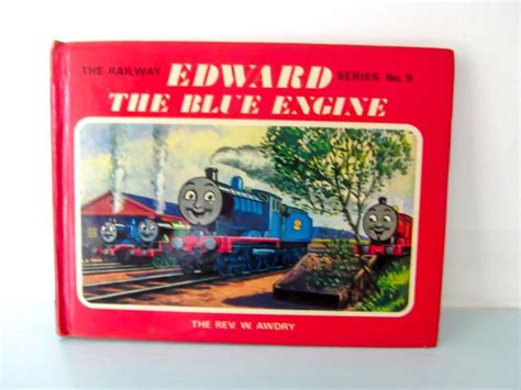 Thomas the Tank Engine Vintage Book Edward the Blue Engine | Etsy UK ...