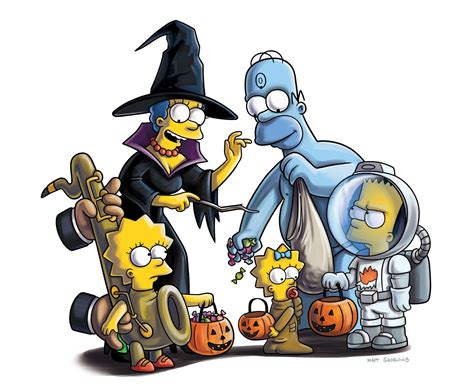 Simpsons Halloween Wallpapers - Wallpaper Cave