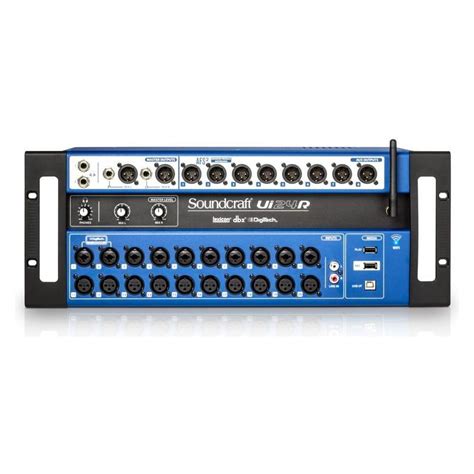 CONSOLA DIGITAL SOUNDCRAFT UI24R 24 CANALES WIFI