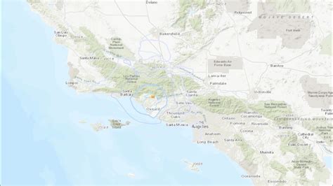 Ventura County earthquake: Magnitude 3.9 earthquake shakes Santa Paula area, USGS says - ABC7 ...