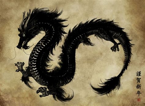 Japanese Dragon Art Wallpaper