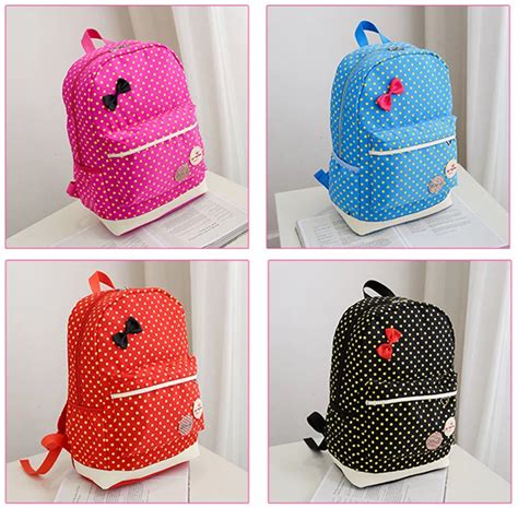 Cute Middle School Backpacks For Girls 3 Pcs Per Set With Hand Bag And ...