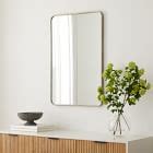 Modern Streamline Wall Mirror | West Elm