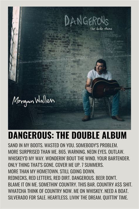 Morgan wallen - dangerous: the double album in 2024 | Vintage music ...