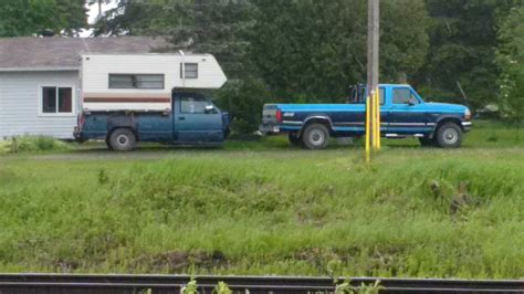 Pickup truck turned into camper trailer. Just redneck things : r/funny