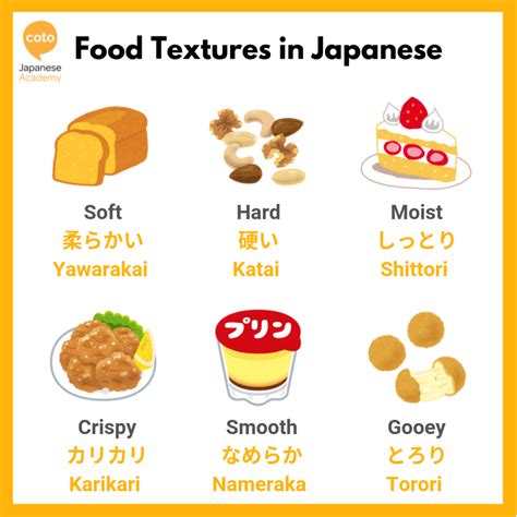 Useful Words to Describe Food in Japanese - Illustrated Guide - Coto ...