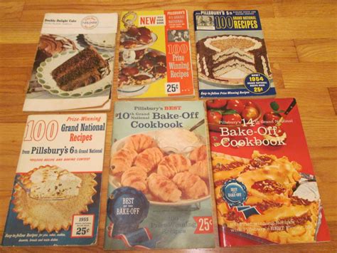 Coco's Vintage (and Not So Vintage) Cookbook Collection: Vintage Pillsbury Bake Off Cookbooks